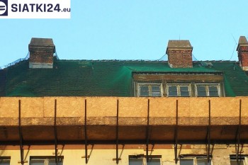 Siatki Olsztyn - Zabezpieczenie elementu dachu siatkami dla terenów Olsztyna