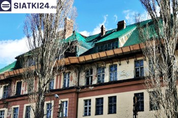 Siatki Olsztyn - Siatka zabezpieczająca elewacje budynków; siatki do zabezpieczenia elewacji na budynkach dla terenów Olsztyna