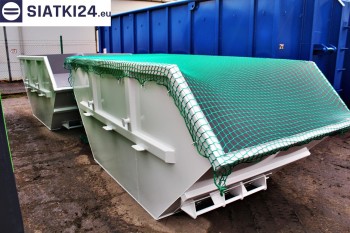 Siatki Olsztyn - Siatka przykrywająca na kontener - zabezpieczenie przewożonych ładunków dla terenów Olsztyna